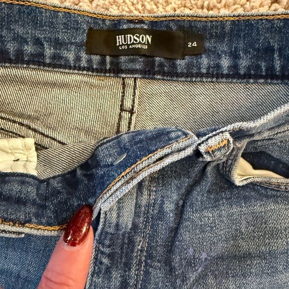 Hudson Jeans Blue Straight Leg Denim - Picture 7 of 7